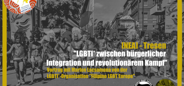 Diskussionsveranstaltung: „LGBTI* zwischen bürgerlicher Integration und revolutionärem Kampf“